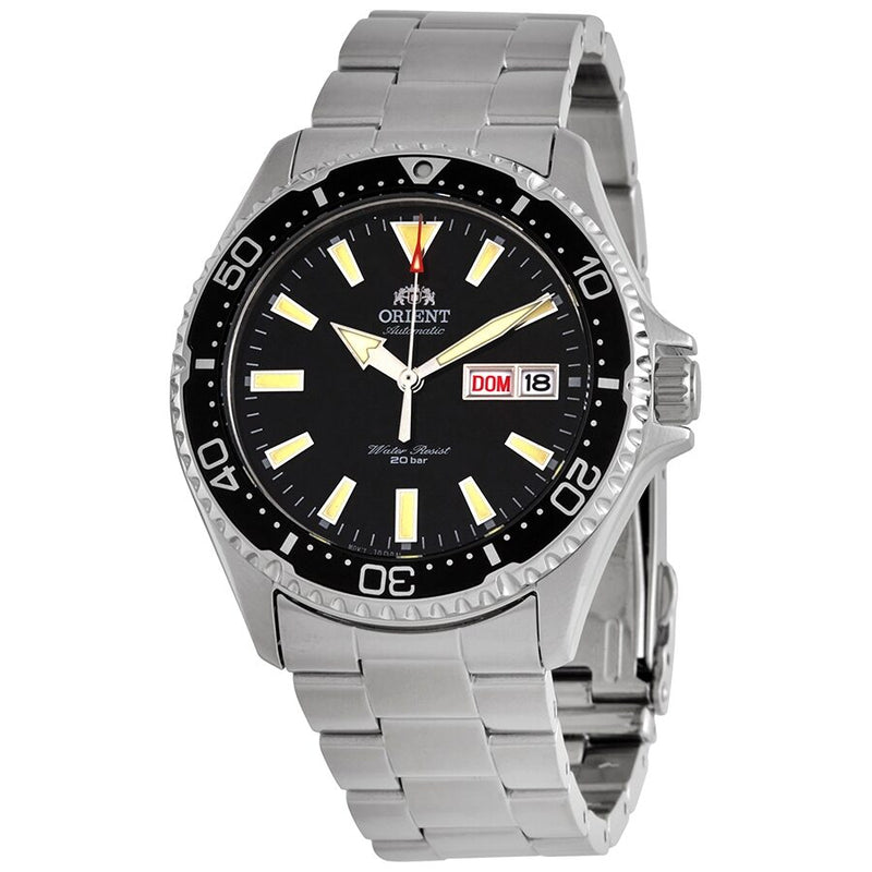 Orient Kamasu Automatic Black Dial Men's Watch #RA-AA0001B19B - Watches of America