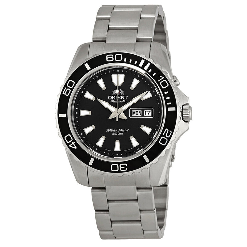 Orient Mako XI Automatic Black Dial Men's Watch #FEM75001BR - Watches of America