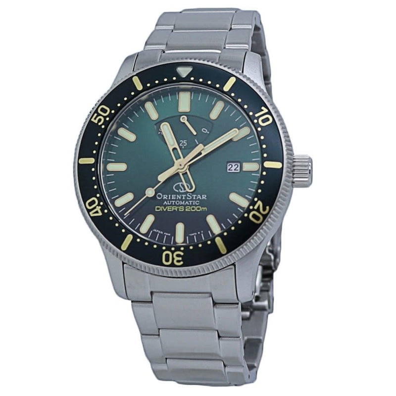 Orient Orient star Automatic Green Dial Men's Watch #RE-AU0307E00B - Watches of America