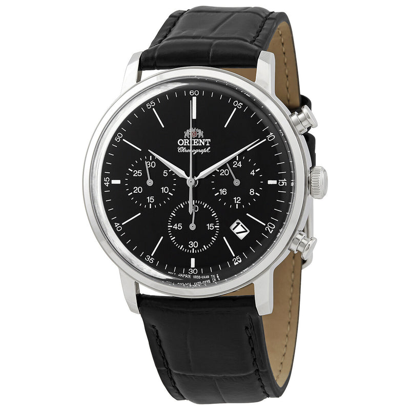 Orient Sports Quartz Black Dial Men's Watch #RA-KV0404B10B - Watches of America
