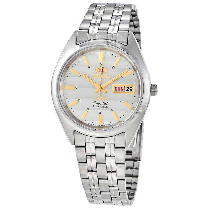 Orient Tri Star Automatic Silver Dial Unisex Watch #FAB0000DW9 - Watches of America