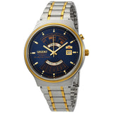Orient Wide Calender Automatic Blue Dial Men's Watch #FEU00000D - Watches of America