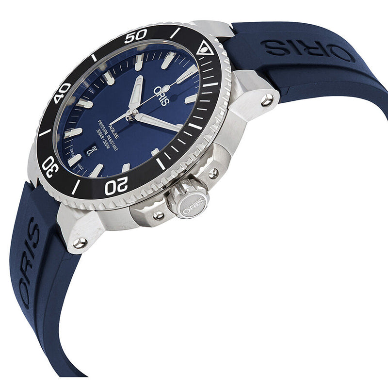 Oris Aquis Automatic Blue Dial Men's Watch 733-7730-4135BLRS #01 733 7730 4135-07 4 24 65EB - Watches of America #2