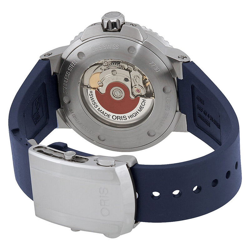 Oris Aquis Automatic Blue Dial Men's Watch 733-7730-4135BLRS #01 733 7730 4135-07 4 24 65EB - Watches of America #3
