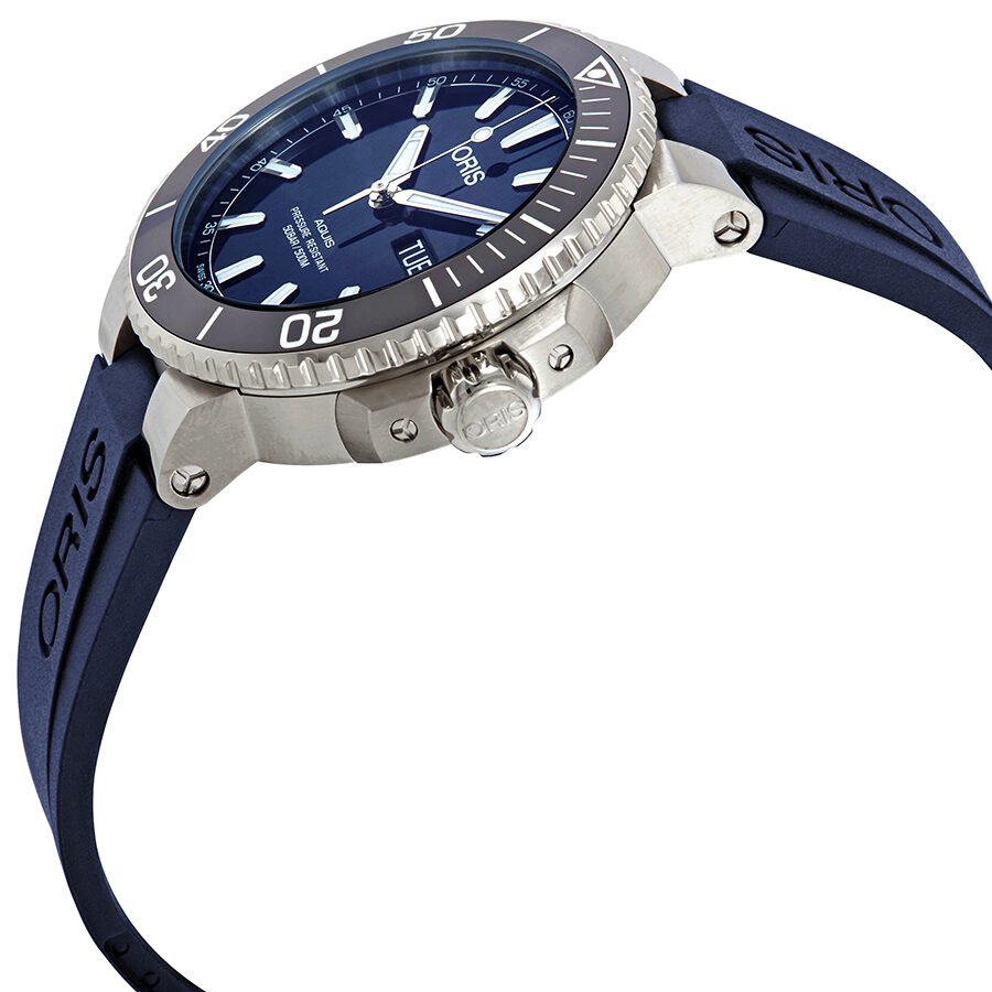 Oris Aquis Big Day Date Automatic Blue Dial Men s Watch 01 752 7733 4135 07 4 24 65EB Watches of America