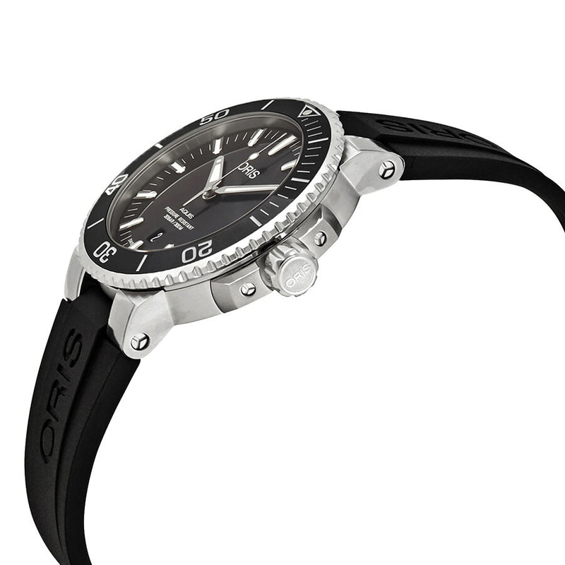 Oris Aquis Date Automatic Black Dial Men's Watch #01 733 7730 4134-07 4 24 64EB - Watches of America #2