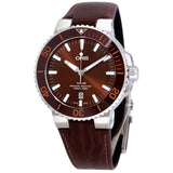 Oris Aquis Date Automatic Brown Dial Men's Watch #01 733 7730 4152-07 5 24 12EB - Watches of America