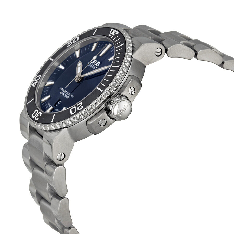 Oris Aquis Date Blue Dial Stainless Steel Men s Watch 733 7653 4135MB 01 733 7653 4135 07 8 26 01PEB Watches of America
