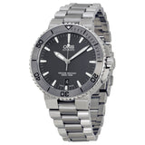 Oris Aquis Date Grey Dial Stainless Steel Men's Watch #01 733 7676 4153-07 8 21 10P - Watches of America