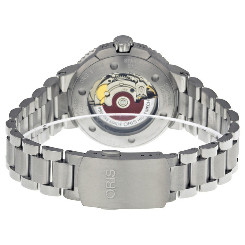 Oris Aquis Date Grey Dial Stainless Steel Men's Watch #01 733 7676 4153-07 8 21 10P - Watches of America #3