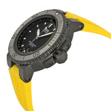 Oris Aquis Depth Guage Black Dial Yellow Rubber Men's Watch 733-7675-4754SET #01 733 7675 4754-Set RS - Watches of America #2