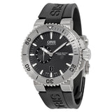 Oris Aquis Grey Dial Rubber Automatic Men's Watch 743-7664-7253RS#01 743 7664 7253-07 4 26 34TEB - Watches of America