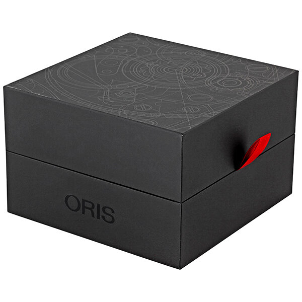 Oris Artelier Complication Black Dial Automatic Black Leather Men's Watch #01 915 7643 4054 07 5 21 81FC - Watches of America #4