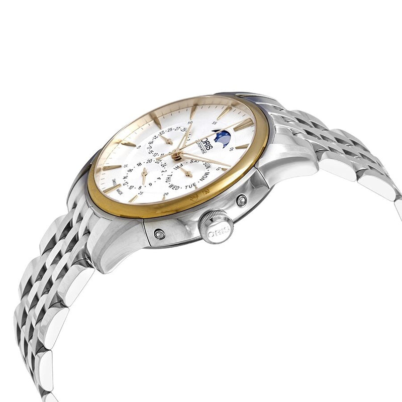 Oris Artelier Complication Moon Phase Silver Dial Men's Watch 582-7689-6351MB #01 582 7689 6351-07 8 21 77 - Watches of America #2