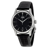 Oris Artelier Date Automatic Black Dial Stainless Steel Men's Watch #733-7670-4054LS - Watches of America