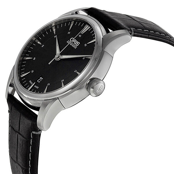 Oris Artelier Date Automatic Black Dial Stainless Steel Men's Watch #733-7670-4054LS - Watches of America #2