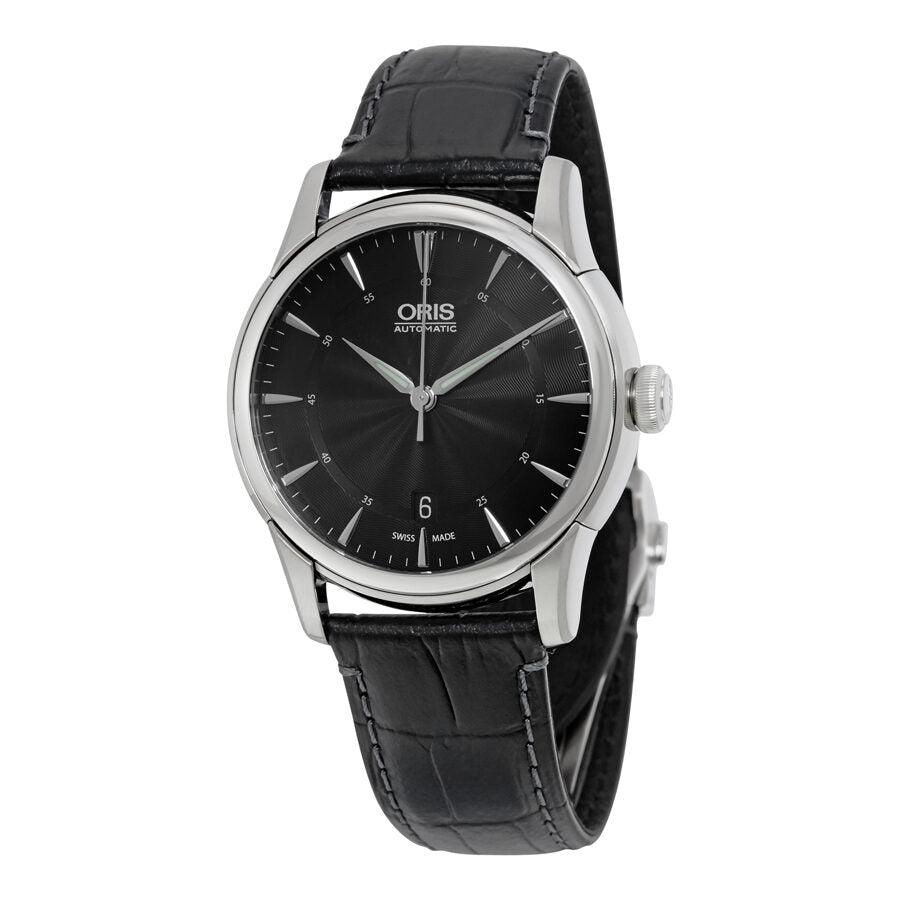 Oris Artelier Date Black Dial Men s Automatic Watch 01 733 7670