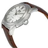 Oris Artelier Date Silver Dial Brown Leather Strap Automatic Men's Watch #633-7544-4051LS - Watches of America #2