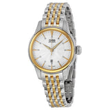 Oris Artelier Automatic Diamond Silver Dial Ladies Watch #01 561 7687 4351-07 8 14 77 - Watches of America
