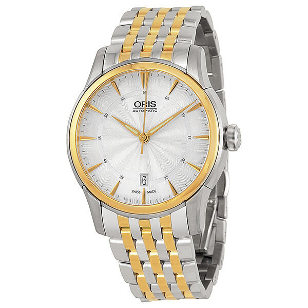 Oris Artelier Date Automatic Silver Dial Men's Watch #01 733 7670 4351-07 8 21 78 - Watches of America