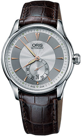 Oris Artelier Date Small Second Automatic Men's Watch 623-7582-4051LS#62375824051LS - Watches of America