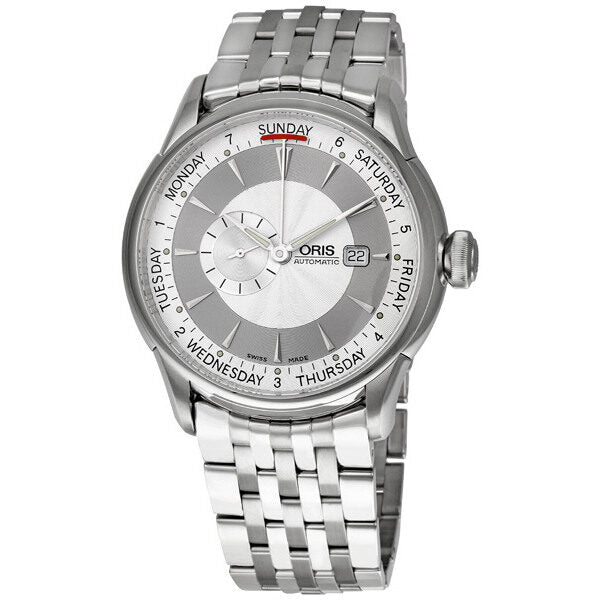 Oris Artelier Automatic Silver Dial Men's Watch #01 645 7596 4051 07 8 24 73 - Watches of America