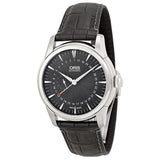 Oris Artelier Pointer Automatic Date Black Dial Black Leather Men's Watch 01 744 7665 4054-07 5 22 71FC#01 744 7665 4054-07 1 22 74FC - Watches of America