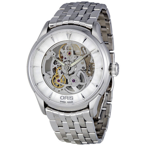 Oris Artelier Skeleton Automatic Men's Watch #734-7591-4051MB - Watches of America