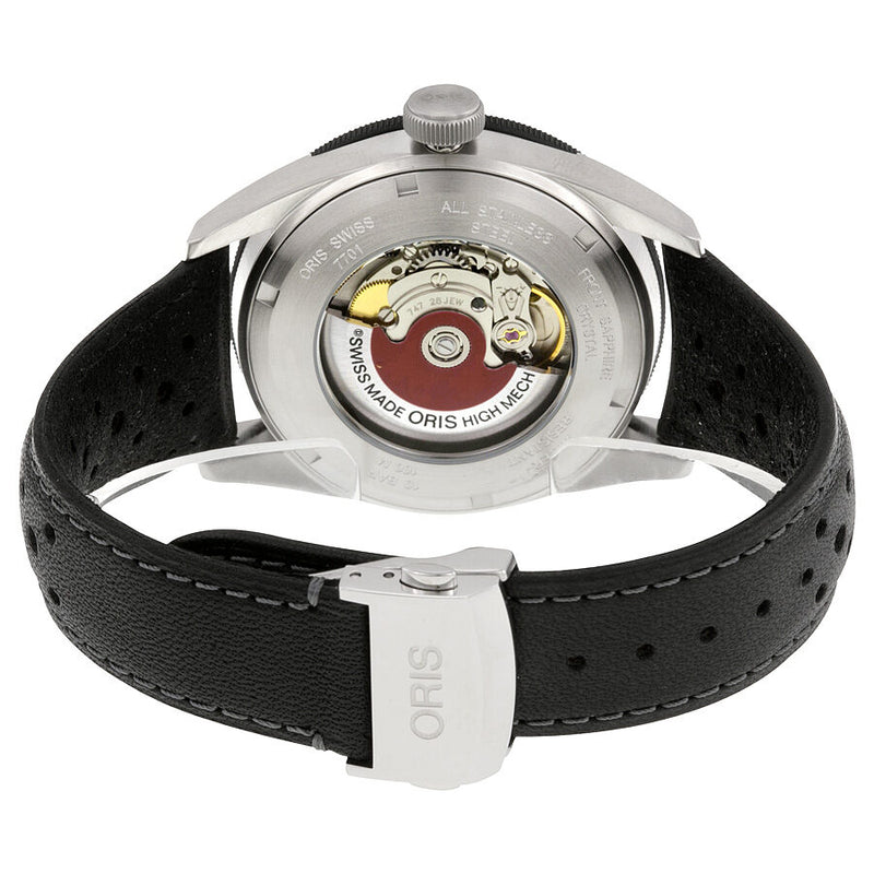 Reloj Oris Artix Audi Sport GMT autom tico con esfera plateada