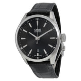 Oris Artix Automatic Black Dial Black Leather Men's Watch 733-7713-4034LS#01 733 7713 4034-07 5 19 81FC - Watches of America