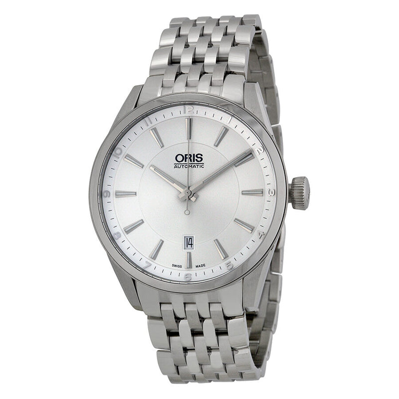 Oris Artix Date Automatic Silver Dial Stainless Steel Men s Watch