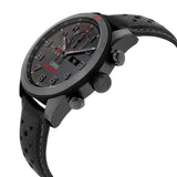 Oris Artix GT Audi Sport Chronograph Black Dial Black Leather Watch 778-7661-7784SET#01 778 7661 7784-Set LS - Watches of America #2