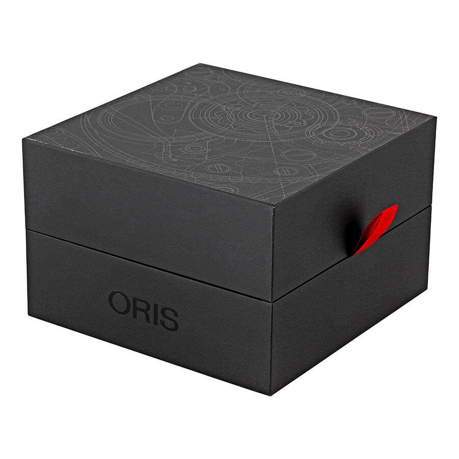 Oris Artix GT Day Date Black Dial Automatic Rubber Strap Men s