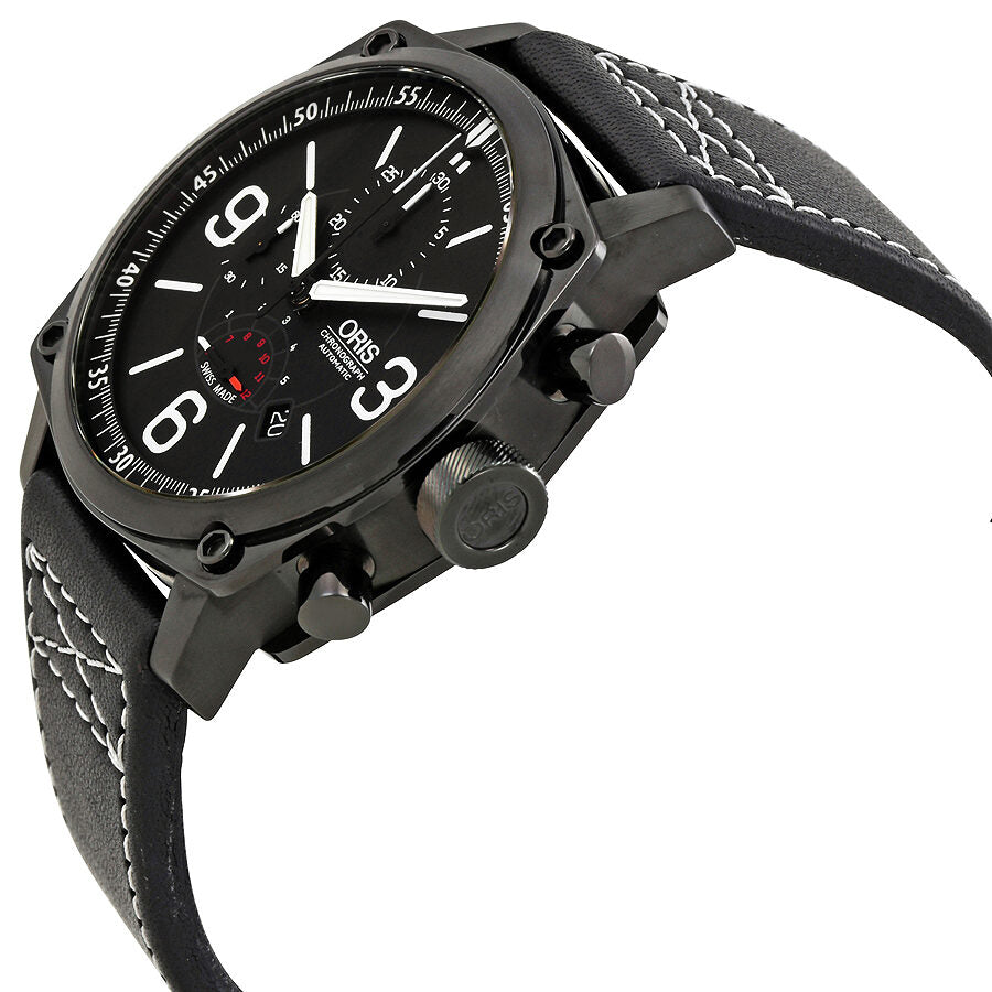Oris Aviation BC4 Chornograph Black Dial Men s Watch 674 7633