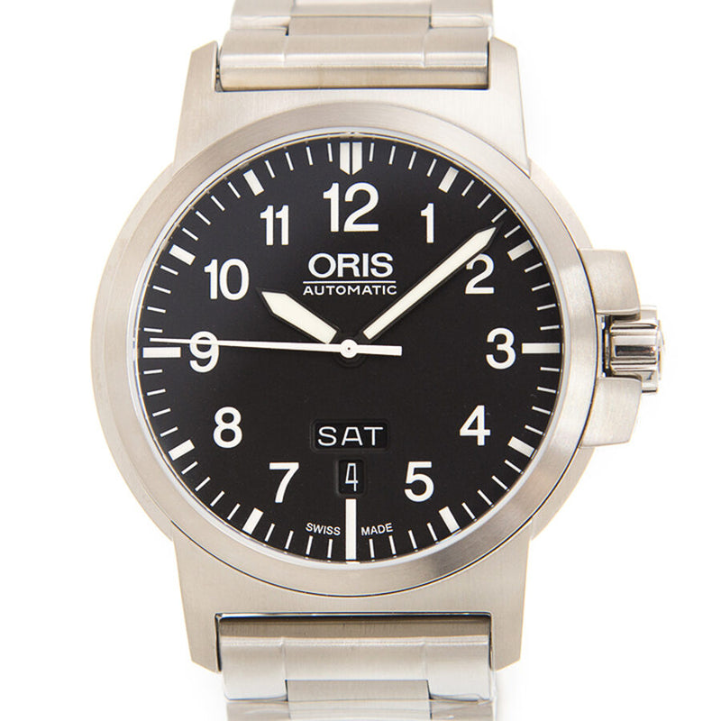 Oris BC3 Advanced Day Date Automatic Black Dial Unisex Watch #735 7641 4164 8 22 03 - Watches of America