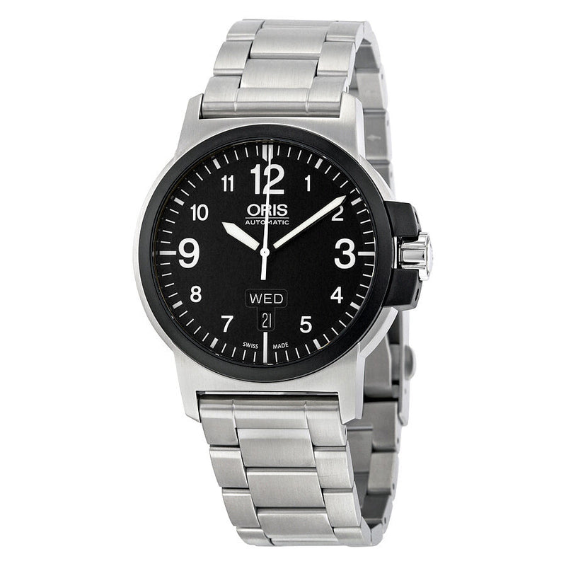 Oris BC3 Advanced Day Date Stainless Steel Bracelet Men's Watch 735-7641-4364MB#01 735 7641 4364-07 8 22 03 - Watches of America