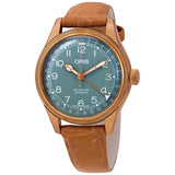 Oris Big Crown Bronze Pointer Date Automatic Green Dial Ladies Watch #01 754 7749 3167-07 5 17 66BR - Watches of America