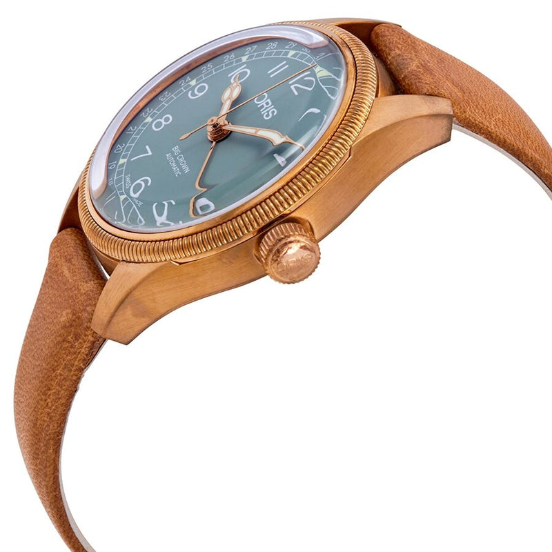Oris Big Crown Bronze Pointer Date Automatic Green Dial Ladies Watch #01 754 7749 3167-07 5 17 66BR - Watches of America #2