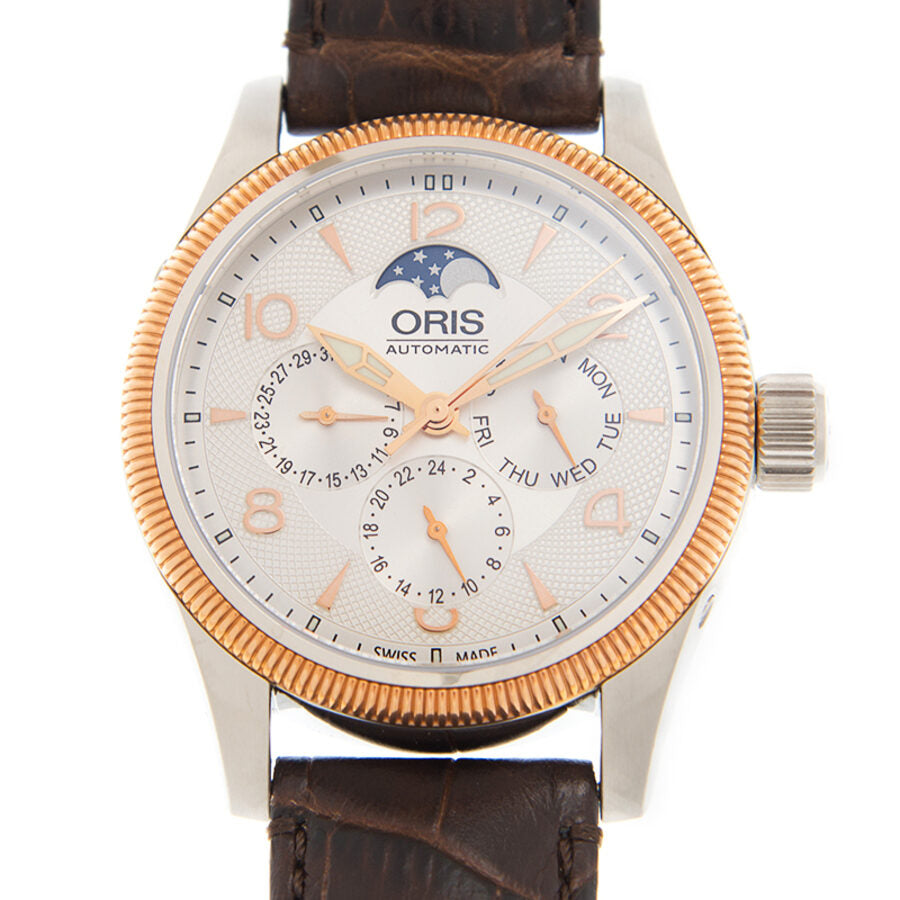 Oris Big Crown Complication Automatic Silver Dial Unisex Watch 582 7678 ...