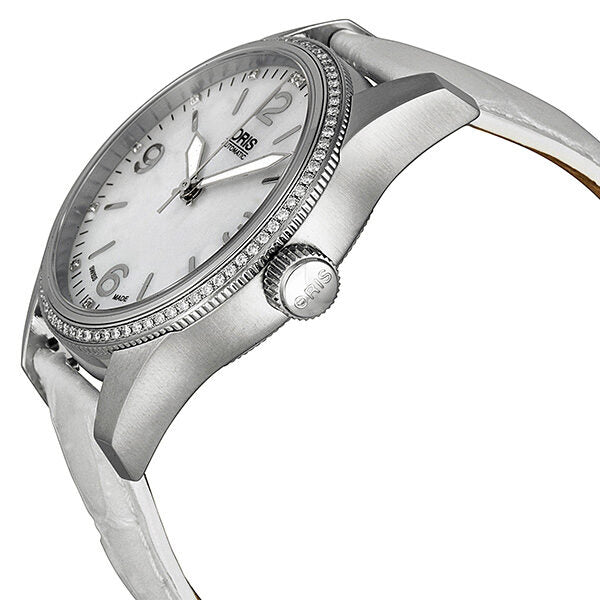 Oris Big Crown Diamonds Automatic Mother of Pearl Dial Ladies