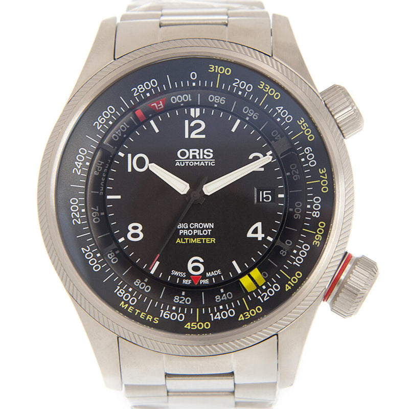 Oris Big Crown ProPilot Altimeter Automatic Black Dial Unisex Watch #733 7705 4164 8 23 19 - Watches of America