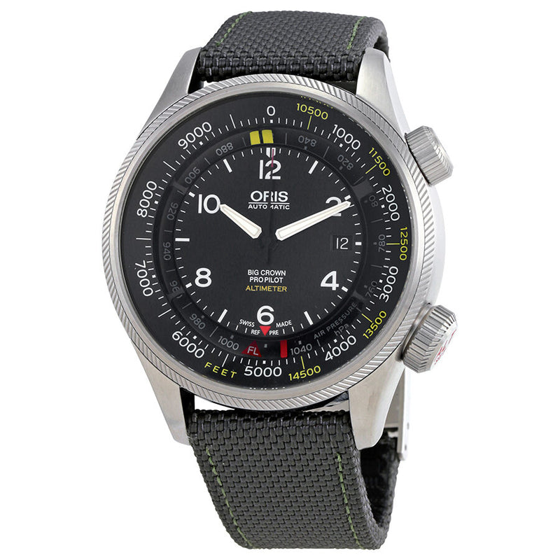 Oris Big Crown ProPilot Automatic Black Dial Men's Watch #733-7705-4134GYFS - Watches of America