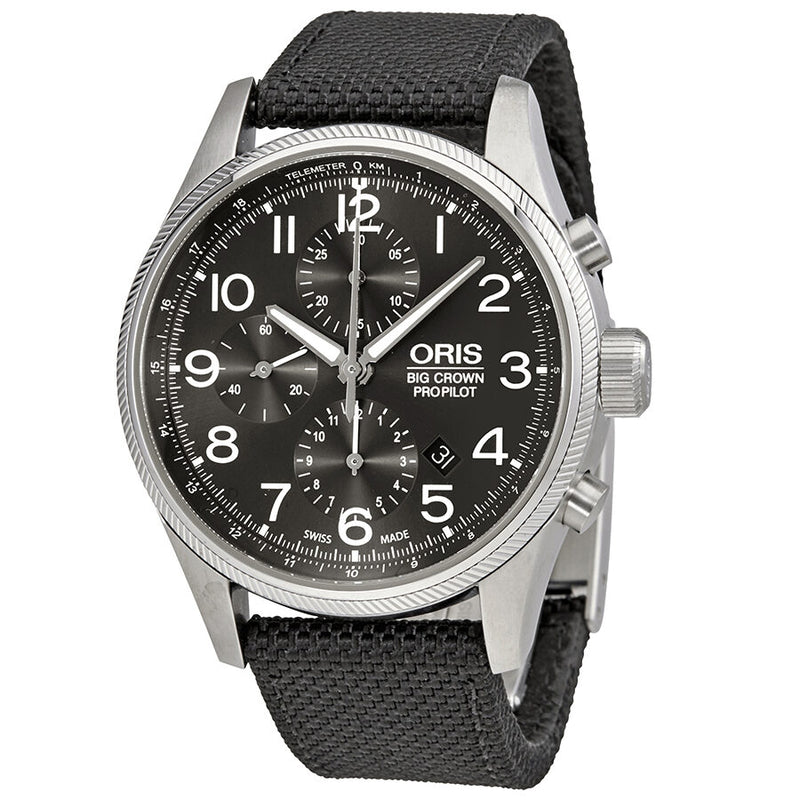 Oris Big Crown ProPilot Grey Dial Chronograph Men s Watch 774 7699