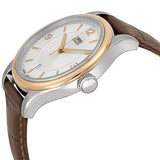Oris Classic Date Silver Dial Brown Leather Men's Watch 733-7594-4331LS #01 733 7594 4331-07 5 20 12 - Watches of America #2
