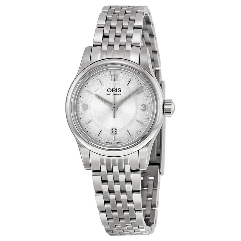 Oris Classic Date Silver Dial Stainless Steel Ladies Watch #01 561 7650 4031-07 8 14 61 - Watches of America