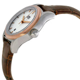 Oris Classic Date White Dial Brown Leather Ladies Watch 561-7650-4351LS#01 561 7650 4351 07 5 14 10 - Watches of America #2