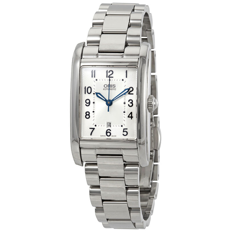 Oris Date Automatic Silver Dial Ladies Watch #01 561 7692 4031-07 8 18 20 - Watches of America