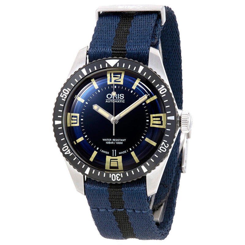 Oris Divers Automatic Blue Dial Men's Watch #01 733 7707 4035-07 5 20 29FC - Watches of America