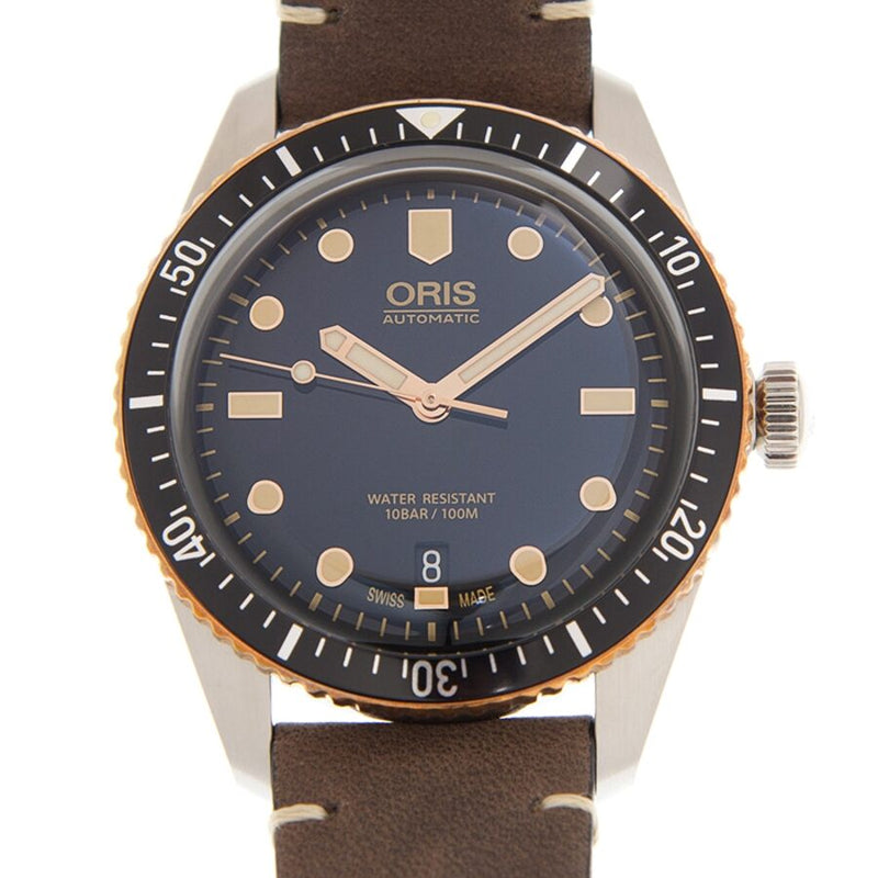 Oris Divers Sixty-Five Automatic Black Dial Men's Watch #01 733 7707 4084-Set LS - Watches of America #2