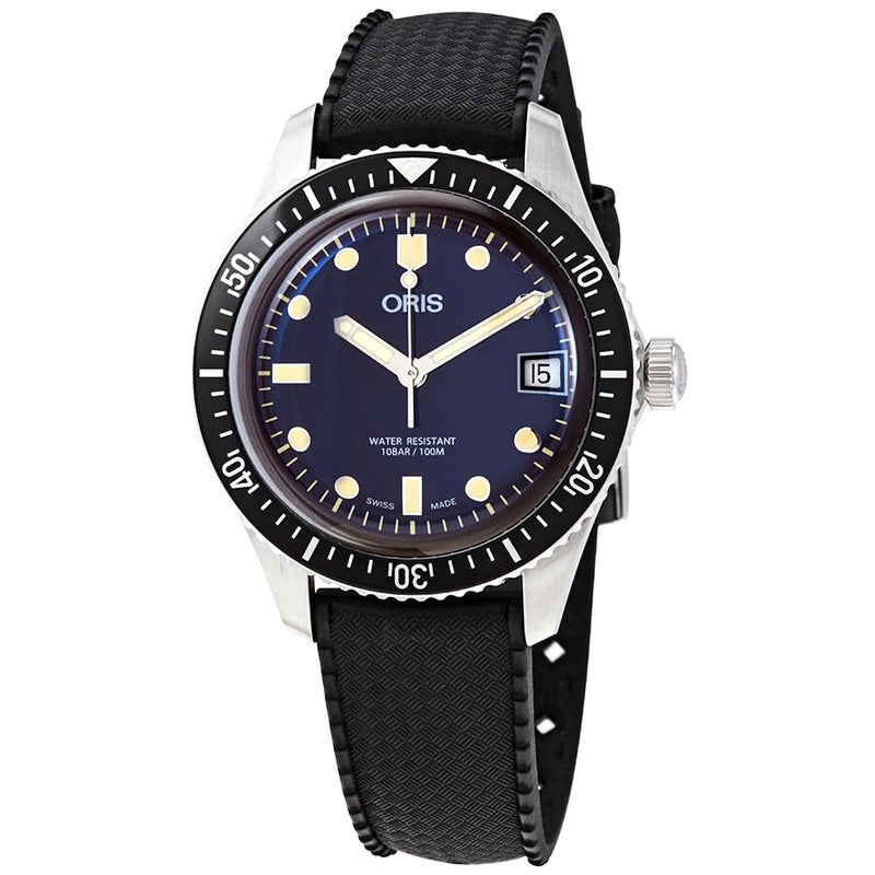 Oris Divers Sixty Five Automatic Blue Dial Unisex Watch #01 733 7747 4055-07 4 17 18 - Watches of America